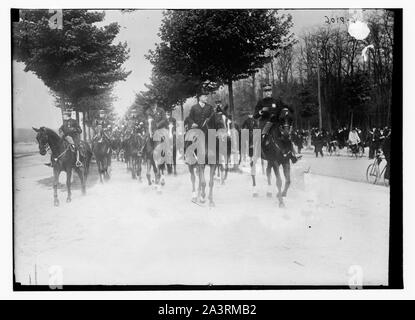 T.R. [Theodore Roosevelt] in Frankreich Stockfoto