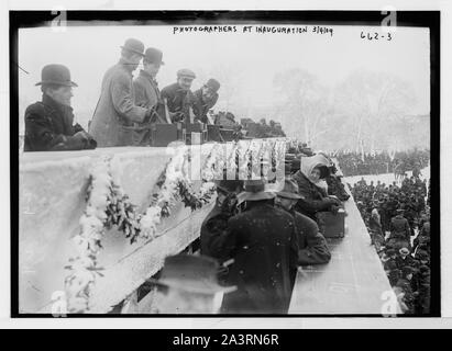 Taft Einweihung, Fotografen, Washington, D.C Stockfoto