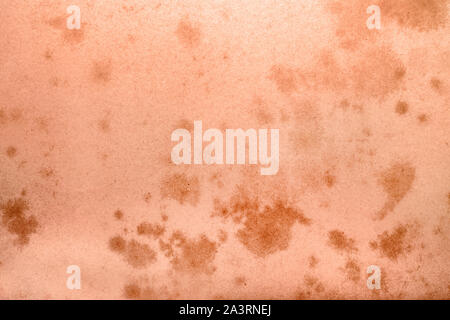 Vintage Grunge alte Papier Textur als Hintergrund mit Platz für Text oder Bild. Stockfoto