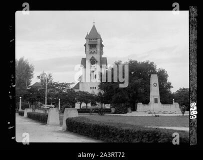 Tanganyika. Dar-es-Salem. Die evangelische Kirche Stockfoto