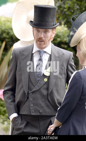Foto muss Gutgeschrieben © Jeff Spicer/Alpha Presse 079804 16/06/2015 Damian Lewis bei Royal Ascot 2015 in Berkshire Stockfoto