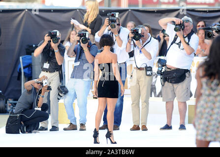 Foto muss Gutgeschrieben © Jeff Spicer/Alpha Presse 079820 30/06/2015 Jada Pinkett Smith Magic Mike XXL Film Premiere Vue West End London Stockfoto