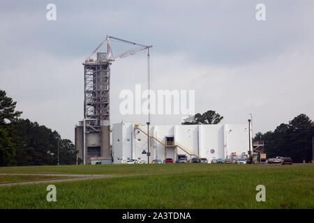 Testing Plattform, Redstone Arsenal, Huntsville, Alabama Stockfoto