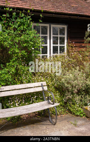 Ein Frühlingstag an Hergest Croft Gardens in der Nähe von Kington in Herefordshire, England. Stockfoto