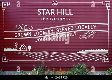 Maker's Mark Distillery Loretto Kentucky USA 09-28-19 Star Hill Bestimmungen ständig Basteln einzigartige kulinarische Erlebnisse für Besucher Stockfoto