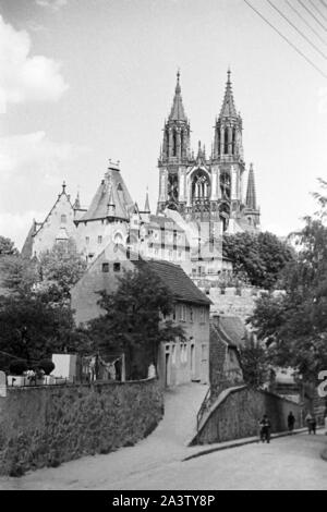 Meißen, Sachsen, 1935. Meißen, Sachsen, 1935. Stockfoto