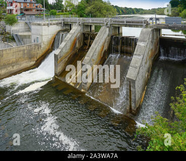 Marian und Stausee in Thornbury, Ontario, Kanada, Nordamerika Stockfoto
