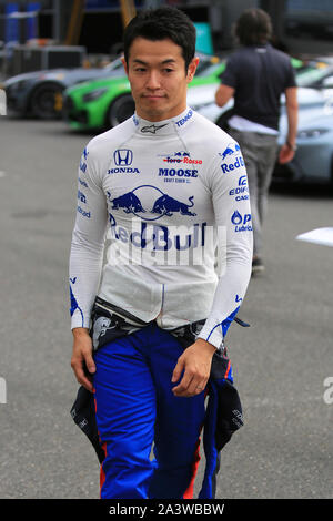 Suzuka Circuit, Suzuka City, Japan. 10 Okt, 2019. Formel 1 Grand Prix, Praxis Tag; Scuderia Toro Rosso, Naoki Yamamoto - Redaktionelle Verwendung Credit: Aktion plus Sport/Alamy leben Nachrichten Stockfoto