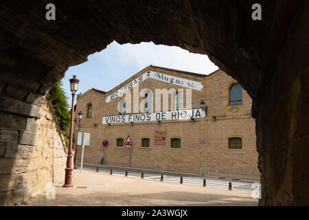 Muga bodegas oder Winery, Haro, La Rioja, Spanien Stockfoto