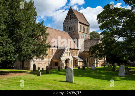 St Lawrence's Kirche, Schloss steigende Norfolk England England Stockfoto