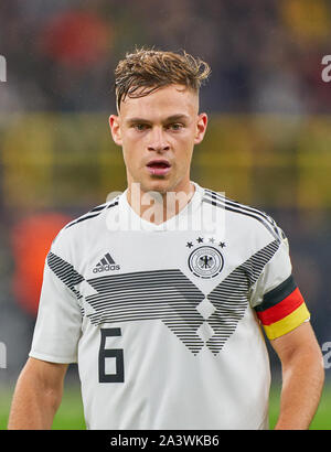 Deutschland - Argentinien, Fussball, Dortmund, Oktober 09, 2019 Joshua KIMMICH, DFB 6 halbe Größe, Porträt, Deutschland - Argentinien 2:2 Freundschaftsspiel, Deutsche Fußball-Nationalmannschaft, DFB, Saison 2019/2020, Oktober 09, 2019 in Dortmund, Deutschland. © Peter Schatz/Alamy leben Nachrichten Stockfoto