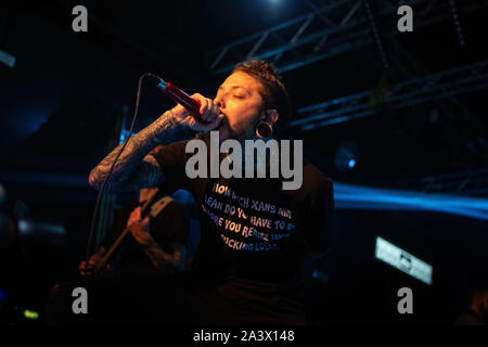 Chelsea Grin in Concerto ai Magazzini Generali di Milano. Foto di Davide Merli Stockfoto