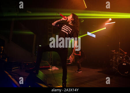 Chelsea Grin in Concerto ai Magazzini Generali di Milano. Foto di Davide Merli Stockfoto