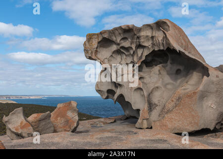 Remarkable Rocks, natürliche Felsformation, Kangaroo Island, South Australia Stockfoto