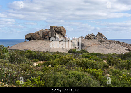 Berühmten Felsen auf Kangaroo Island in Australien Stockfoto