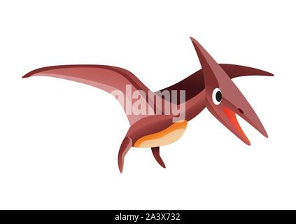 Fliegende Dinosaurier Stock Vektor