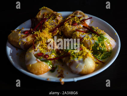 Kachori indische Süßigkeiten, Rajasthan, Bikaner, Indien Stockfoto