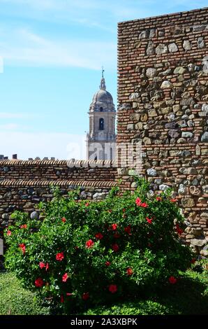 Den Blick auf die alte Kirche in Spanien Stockfoto