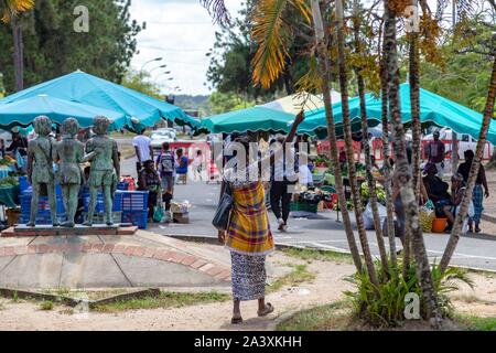 Markt IN SAINT-LAURENT-du-Maroni, Französisch-guayana, überseeische Departement, SÜDAMERIKA, Frankreich Stockfoto