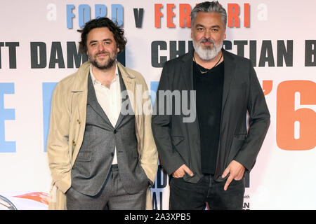 John-Henry Butterworth und Jez Butterworth, Le Mans 66 Premiere, BFI London Film Festival, Leicester Square, London, UK, 10. Oktober 2019, Foto von Ric Stockfoto