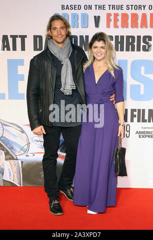 Shaun Stafford, Le Mans 66 Premiere, BFI London Film Festival, Leicester Square, London, UK, 10. Oktober 2019, Foto von Richard Goldschmidt Stockfoto