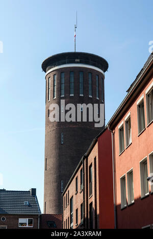 Wasserturm in Wesel, ein Wahrzeichen und technisches Denkmal Stockfoto