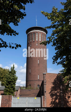 Wasserturm in Wesel, ein Wahrzeichen und technisches Denkmal Stockfoto