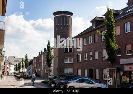 Wasserturm in Wesel, ein Wahrzeichen und technisches Denkmal Stockfoto