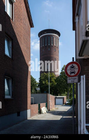 Wasserturm in Wesel, ein Wahrzeichen und technisches Denkmal Stockfoto