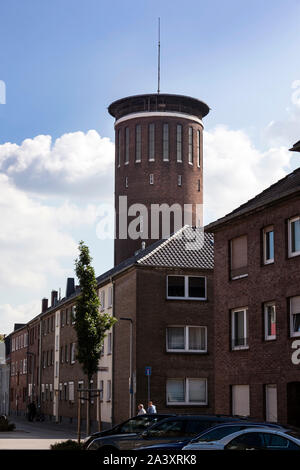 Wasserturm in Wesel, ein Wahrzeichen und technisches Denkmal Stockfoto