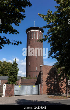 Wasserturm in Wesel, ein Wahrzeichen und technisches Denkmal Stockfoto