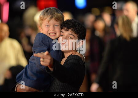 Noah Jupe kommt mit Freunden für Le Mans 66 Premiere Stockfoto