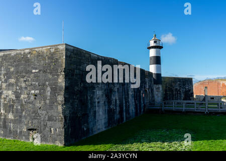 Southsea Castle Leuchtturm ist Southsea Portsmouth, Großbritannien Stockfoto