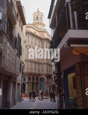 EDIFICIO MODERNISTA können CORBELLA TATSÄCHLICHE CAJA DE BALEARES. Lage: an der Außenseite. Palma. Spanien. Stockfoto