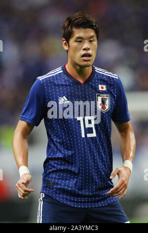 Saitama Stadion 2002, Saitama, Japan. 10 Sep, 2019. Hiroki Sakai (JPN), 10. SEPTEMBER 2019 - Fußball: FIFA Fußball-Weltmeisterschaft Katar 2022 asiatische nähere Bestimmung zweite Runde Gruppe F Match zwischen Japan 6-0 der Mongolei in Saitama Stadion 2002, Saitama, Japan. Credit: YUTAKA/LBA SPORT/Alamy leben Nachrichten Stockfoto