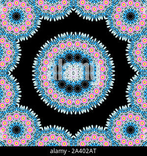 Schöne Mehrfarbige Muster für Textile Hintergrund oder Wallpaper Stockfoto
