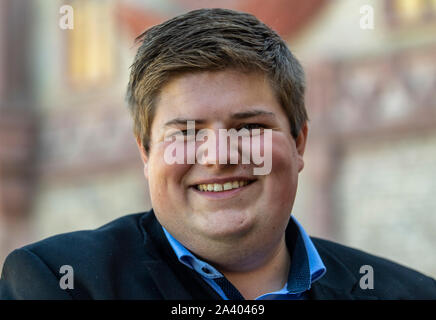 Rust, Deutschland. 12 Sep, 2019. Johannes Kohl steht in den Europa-Park. Quelle: Patrick Seeger/dpa/Alamy leben Nachrichten Stockfoto