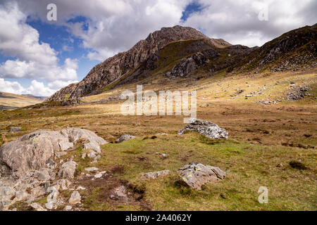 Tryfan Berg in der Glyderau, Snowdonia, North Wales Stockfoto