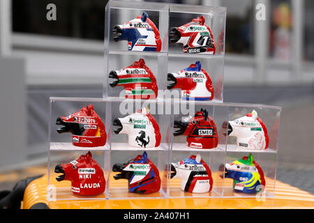 Suzuka, Japan. 11 Okt, 2019. Motorsport: FIA Formel Eins-Weltmeisterschaft 2019, Grand Prix von Japan, Ferrari Fan | Verwendung der weltweiten Kredit: dpa/Alamy leben Nachrichten Stockfoto