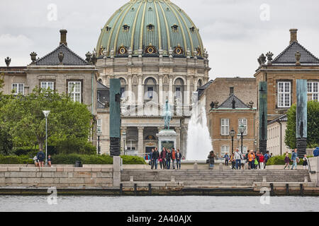 Marmokirken Dom in Kopenhagen Stadtzentrum. Dänemark berühmten Heritage Stockfoto