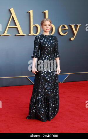 Die Weltpremiere von Downton Abbey gehalten an der Cineworld Leicester Square mit: Kate Phillips Wo: London, Vereinigtes Königreich, wenn: 09 Sep 2019 Credit: WENN.com Stockfoto