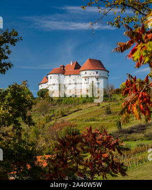 Veliki Tabor auf dem Hügel im Herbst Stockfoto