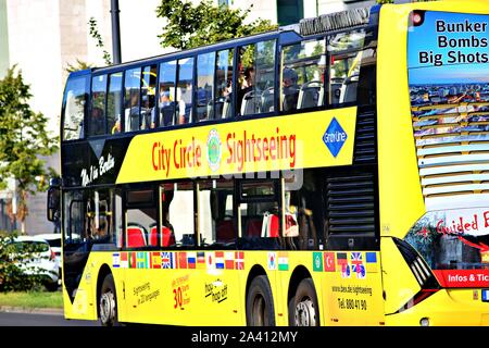 BERLIN, GERMANY - OCTOBER , 2019: People Visit Spitzenjunge Men's