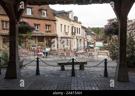 Lyons-La - Foret, Vexin, Haute Normandie, Normandie, Eure Stockfoto