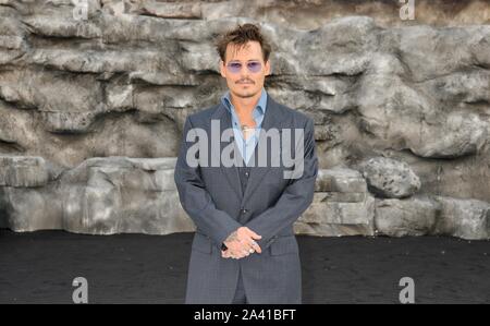 Johnny Depp. 'Lone Ranger', UK Premiere, Odeon Leicester Square, London. Großbritannien Stockfoto