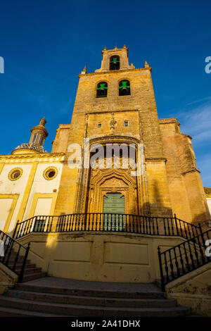 Gotische Kirche von Santiago in Utrera, Sevilla Provinz. Südlichen Andalusien, Spanien. Europa Stockfoto