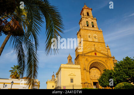 Gotische Kirche Santa María de La Mesa, Utrera. Sevilla Provinz. Südlichen Andalusien, Spanien. Europa Stockfoto