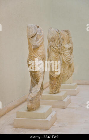 Museo Arqueologico. Esculturas romanas. Plaza de Mina. Ciudad de Cadiz. Andalusien. España Stockfoto