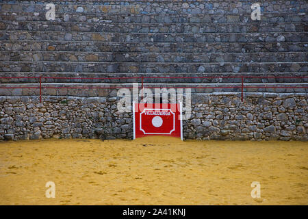 Plaza de Toros. Villaluenga del Rosario. Sierra de Cadiz. Ruta Pueblos Blancos. Provincia Cadiz. Andalusien. España Stockfoto