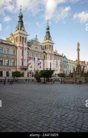 Foto von Pardubice historische Altstadt in der Tschechischen Republik Stockfoto